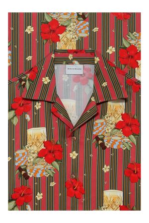 Red short-sleeved shirt DROLE DE MONSIEUR | KSH230VI031PK